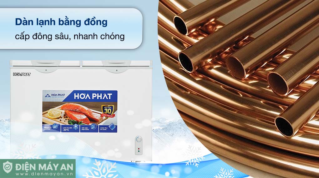 Tủ đông Hòa Phát 245 Lít HPF BD6245
